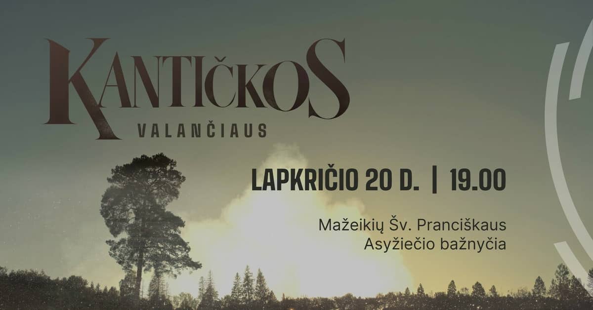 Kantičkos Valančiaus: Senasis giesmynas jaunosios kartos balsais