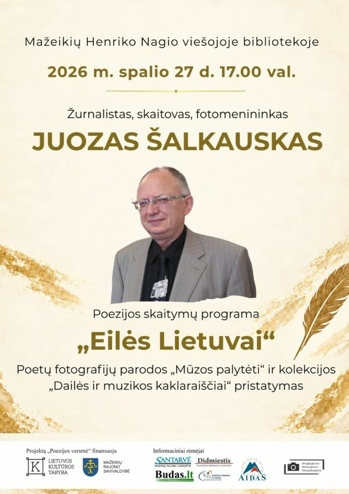 Susitikimas su Juozu Šalkausku