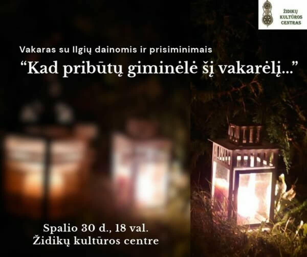 Vakaras su Ilgių dainomis ir prisiminimais Židikuose