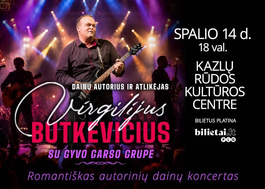 Virgilijaus Butkevičiaus autorinių dainų koncertas
