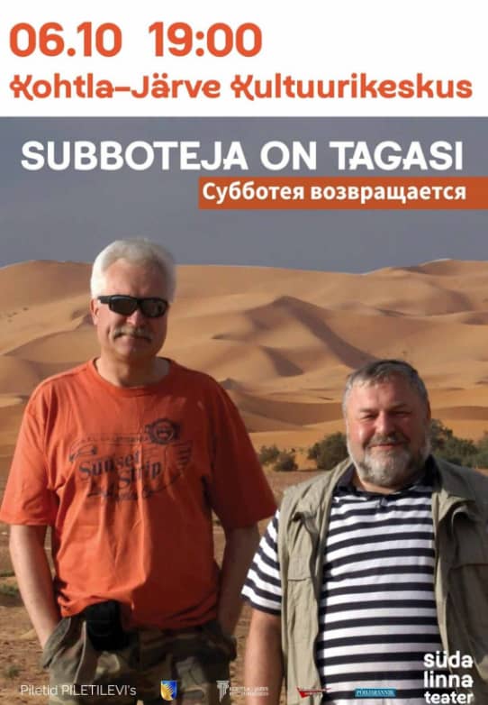 Kohtumisõhtu „Subboteja on tagasi”