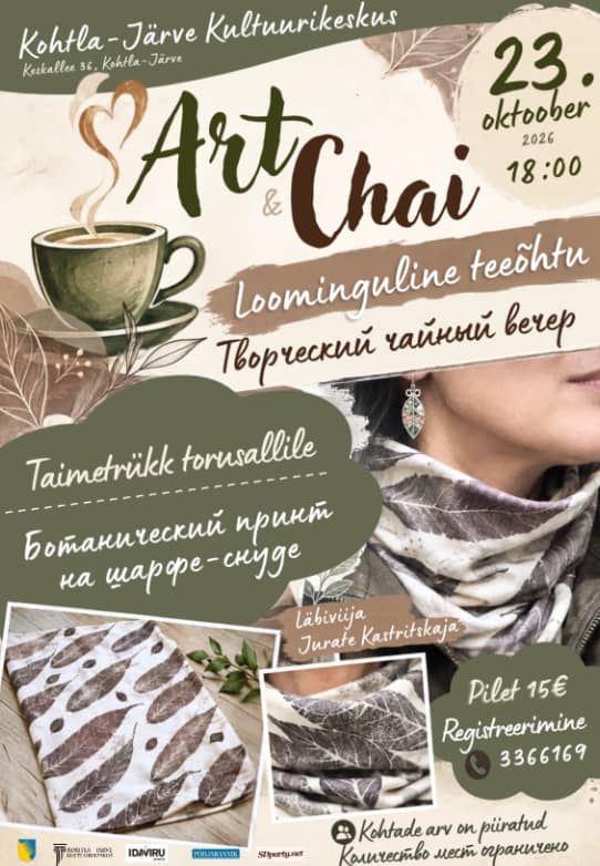Kūrybinis arbatos vakaras ART & CHAI