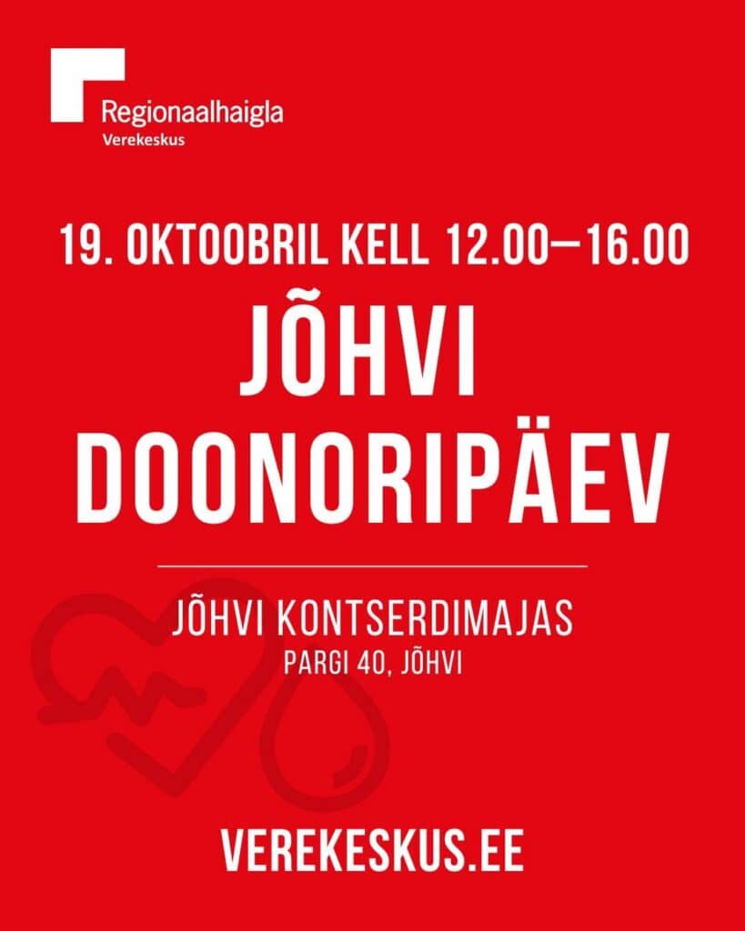 Donorų diena Jõhvyje
