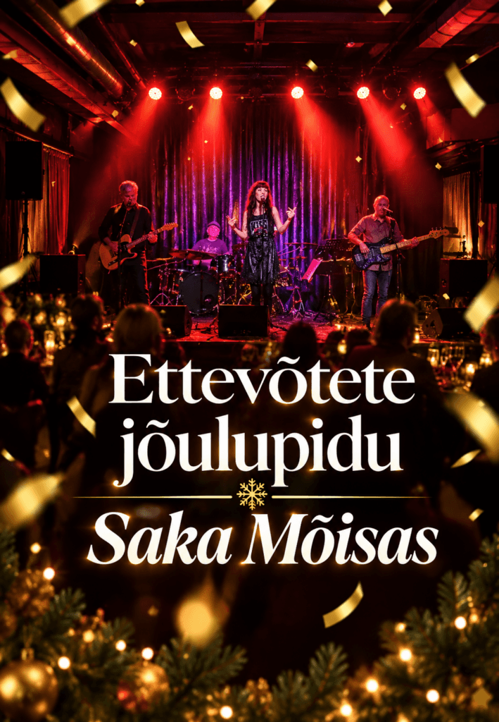 Ida-Virumaa ettevõtete jõulupidu Saka Mõisas • Full House Band • DJ Heiko Merikan