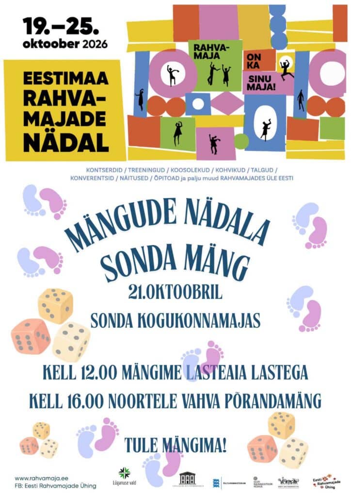 Liaudies namų savaitė Sonda žaidimas