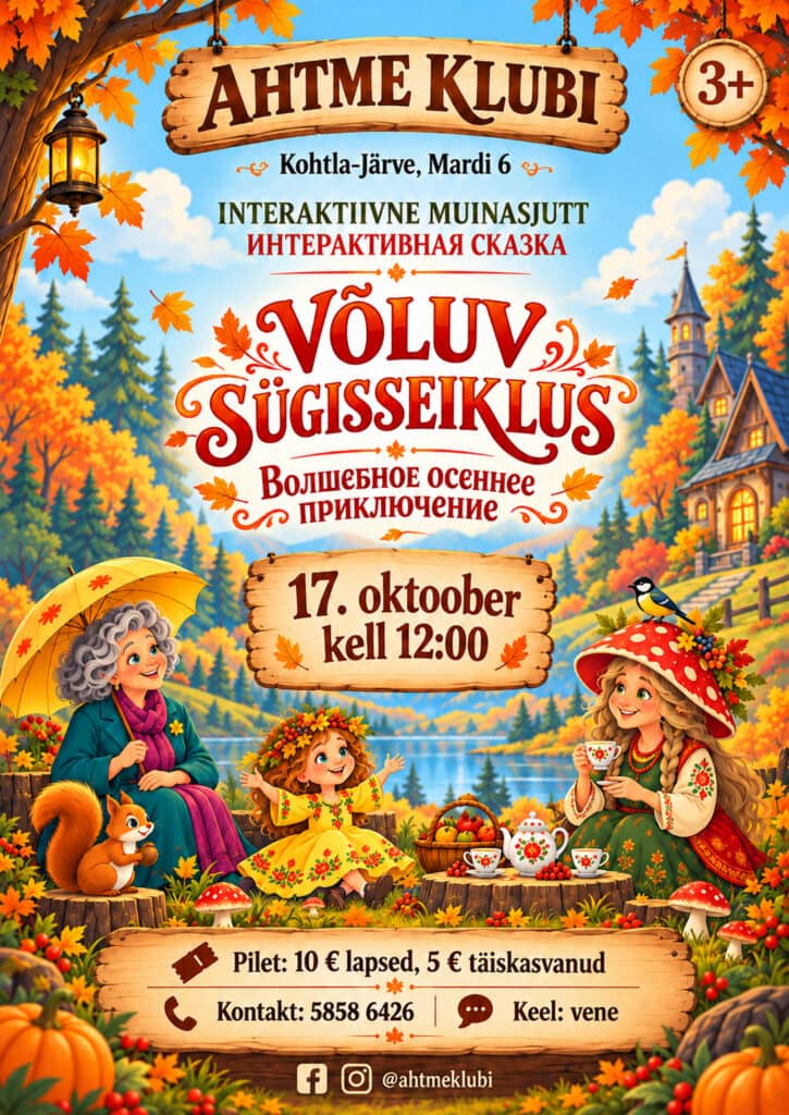 Interaktyvi pasaka „Stebuklingas rudens nuotykis“
