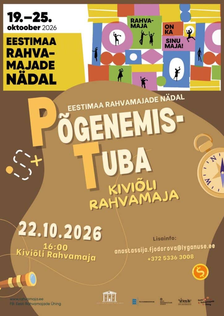 Pabėgimo kambarys Kiviõli liaudies namuose