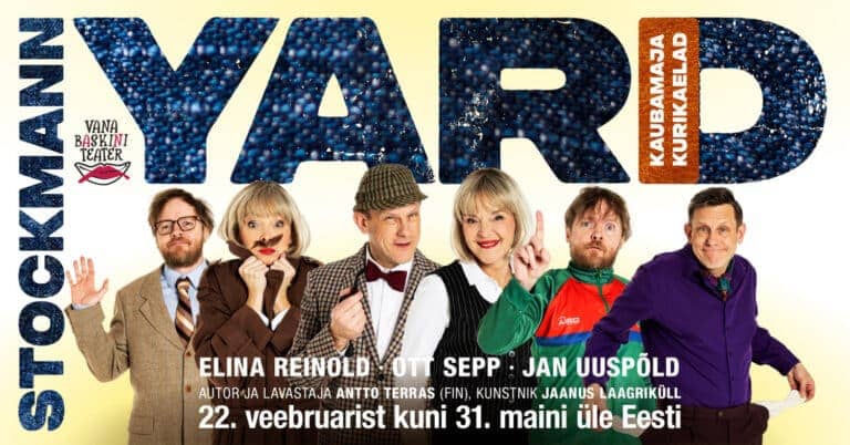 Kriminalinė komedija „Stockmann Yard – universalinės parduotuvės sukčiai“ / Vana Baskini Teater
