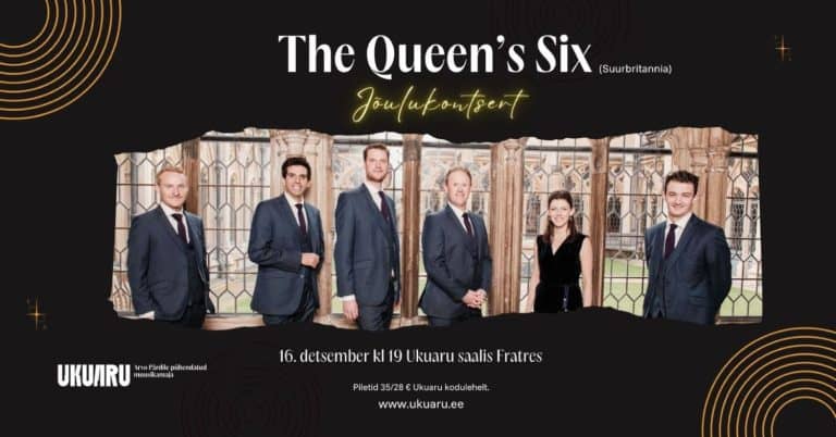 The Queen’s Six kalėdinis koncertas Ukuaru