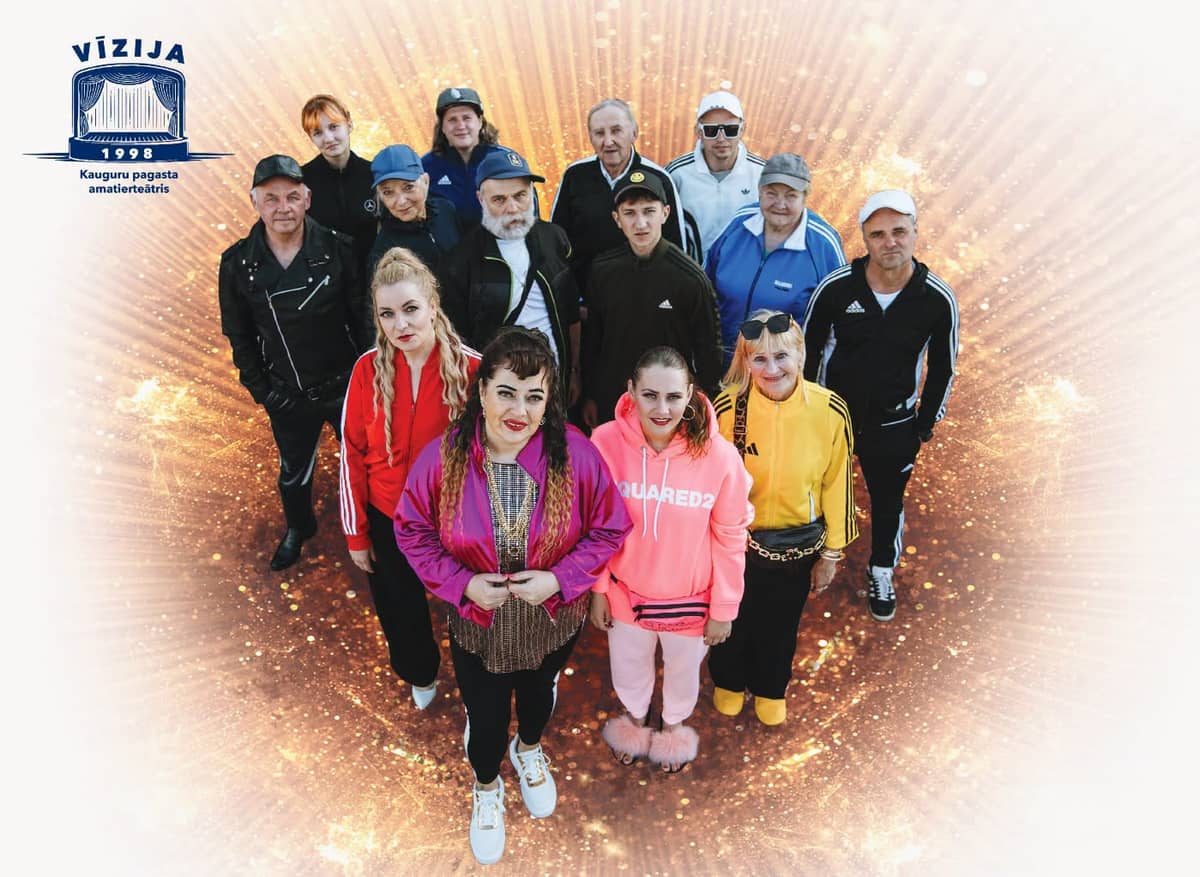 Kauguru pagasto mėgėjų teatro “Vīzija” spektaklis “Ministrienes kundze”