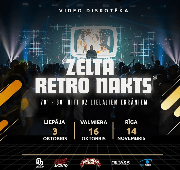 Auksinė retro naktis 2026