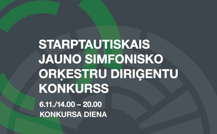 Konkurso diena. Tarptautinis jaunųjų simfoninių orkestrų dirigentų konkursas
