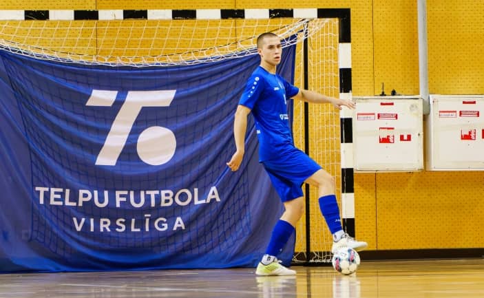 Salės futbolo aukščiausioji lyga | AVClub prieš FK Nīca/OtankiMill