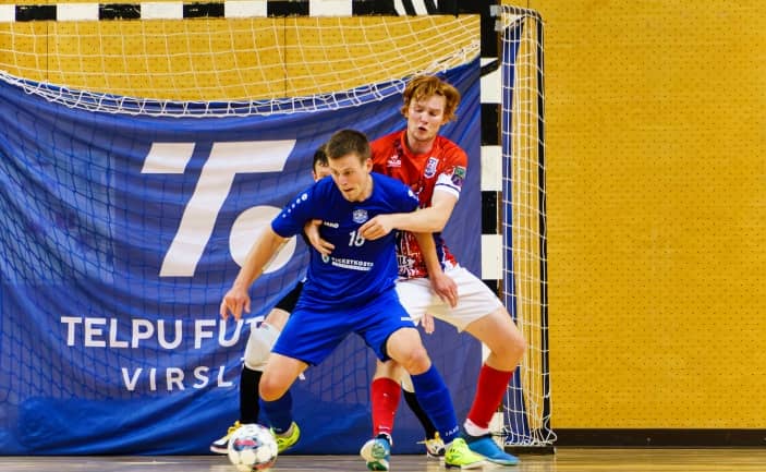 Salės futbolo aukščiausioji lyga | AVClub prieš Squad/Samgus Aizkraukle