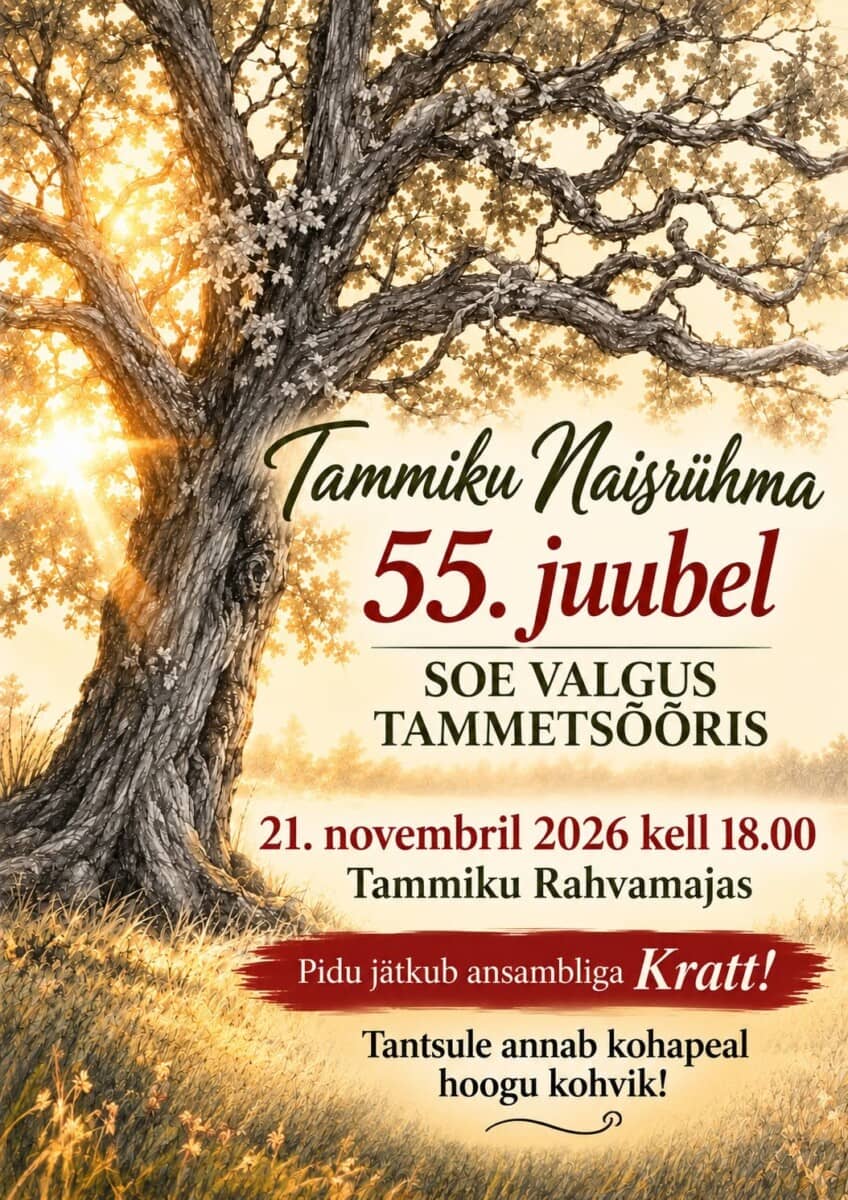 Tammiku moterų liaudies šokių grupės 55-asis jubiliejinis koncertas „Šilta šviesa ąžuolų vainike“