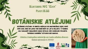 BOTANINIAI ATSPAUDai – KŪRYBINĖS DIRBTUVĖS MFC “13.KM”!