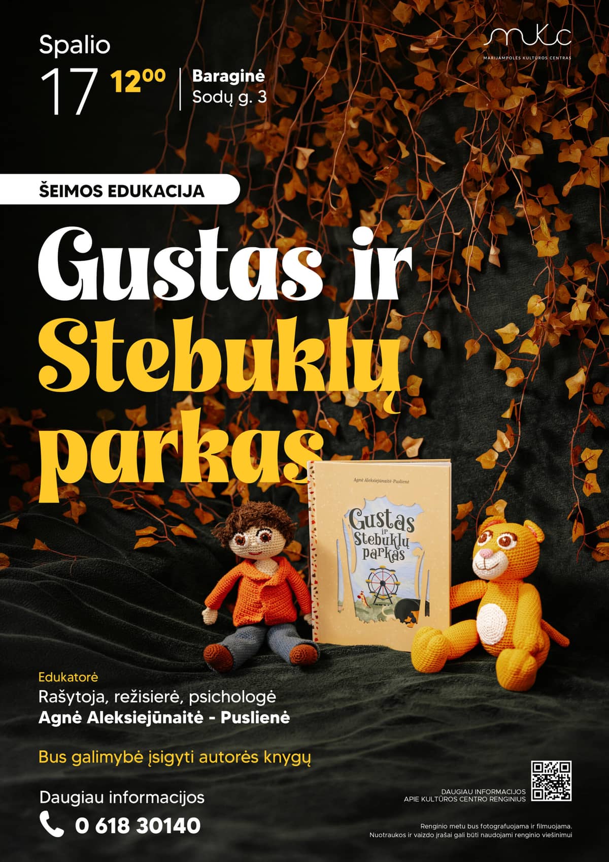 ŠEIMOS EDUKACIJA „GUSTAS IR STEBUKLŲ PARKAS“ | BARAGINĖ