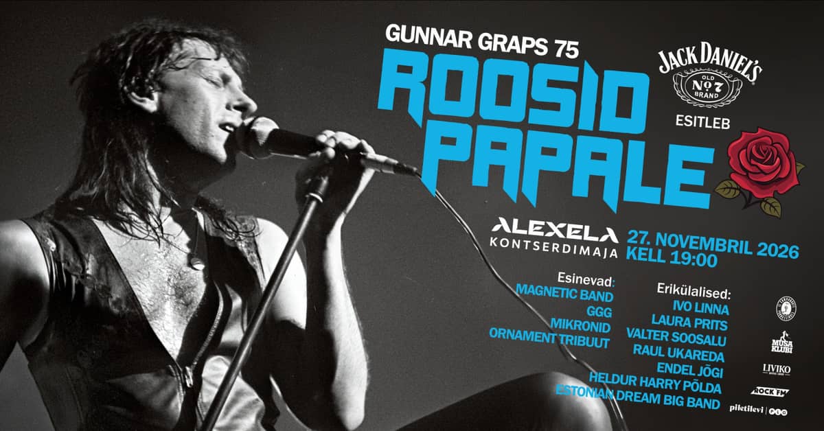 Rožės tėčiui - Gunnar Graps 75