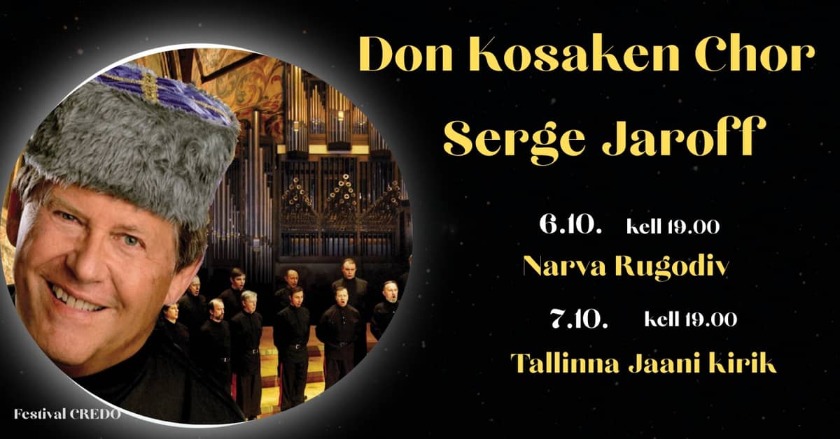 Festivalis Credo. Dono kazokų choras, Serge Jaroff