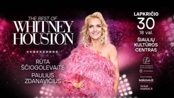 Koncertas „The best of Whitney Houston“