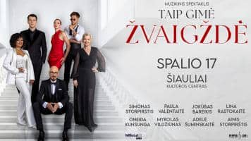 Muzikinis spektaklis „Taip gimė žvaigždė“