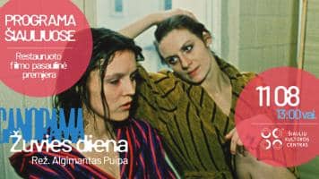Europos kino festivalio „Scanorama“ filmo „Žuvies diena“ peržiūra