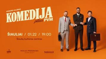 „Humoro klubo“ programa „Komedija plius PVM“