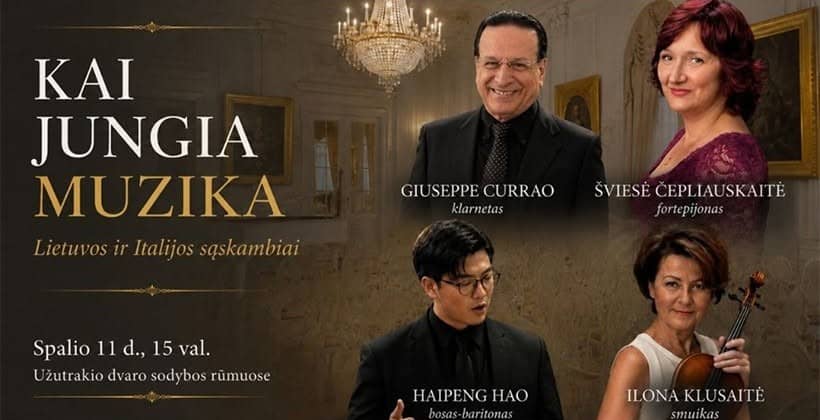 Koncertas KAI JUNGIA MUZIKA..