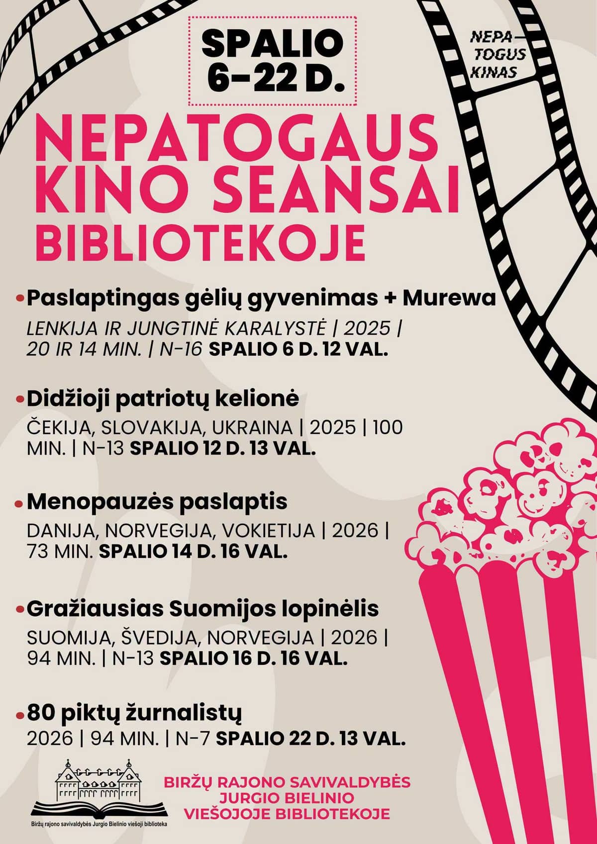 Nepatogus kinas. ,,Menopauzės paslaptis"