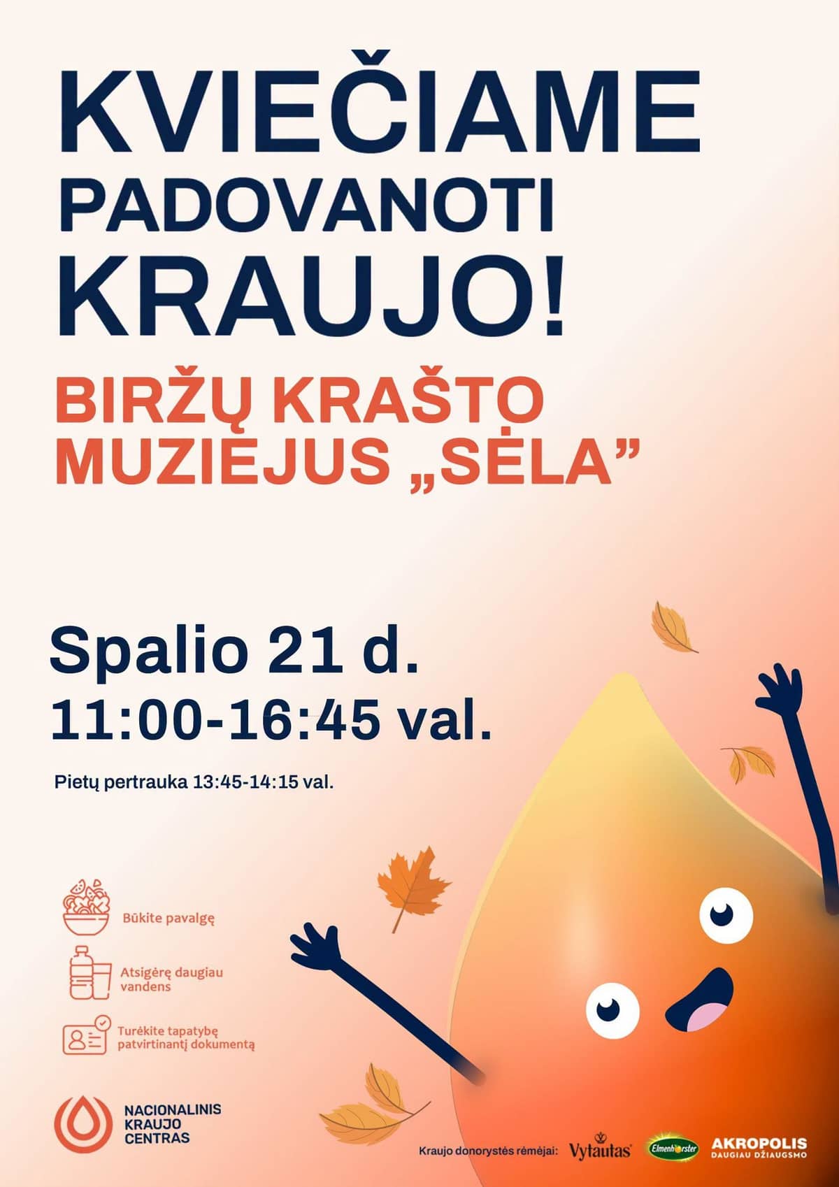 Kraujo donorystės akcija