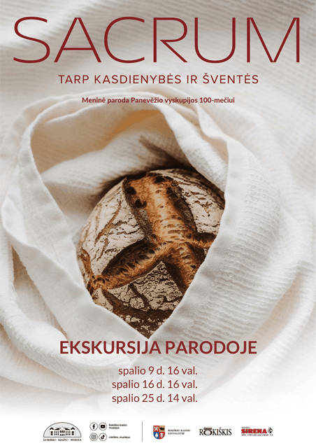 Ekskursija parodoje „SACRUM. Tarp kasdienybės ir šventės“