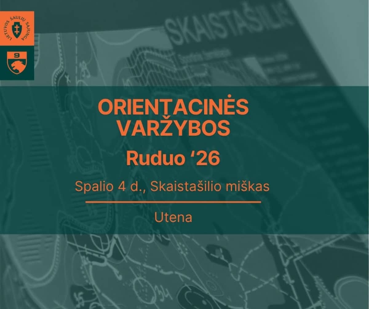 Orientacinės varžybos Ruduo'26