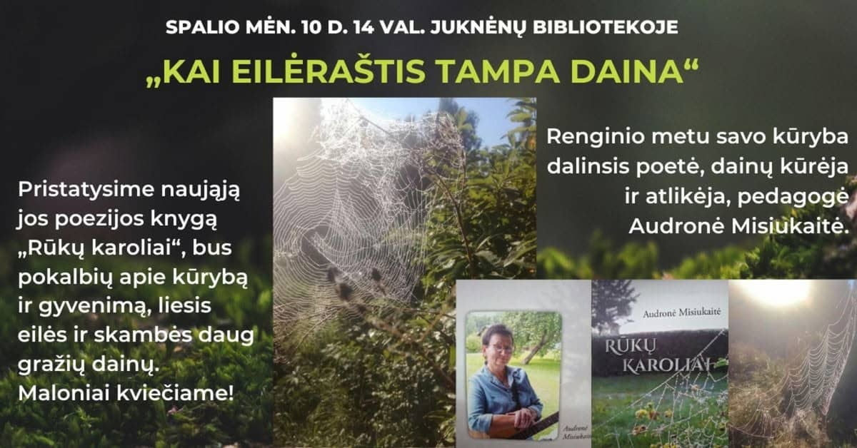Kai eilėraštis tampa daina
