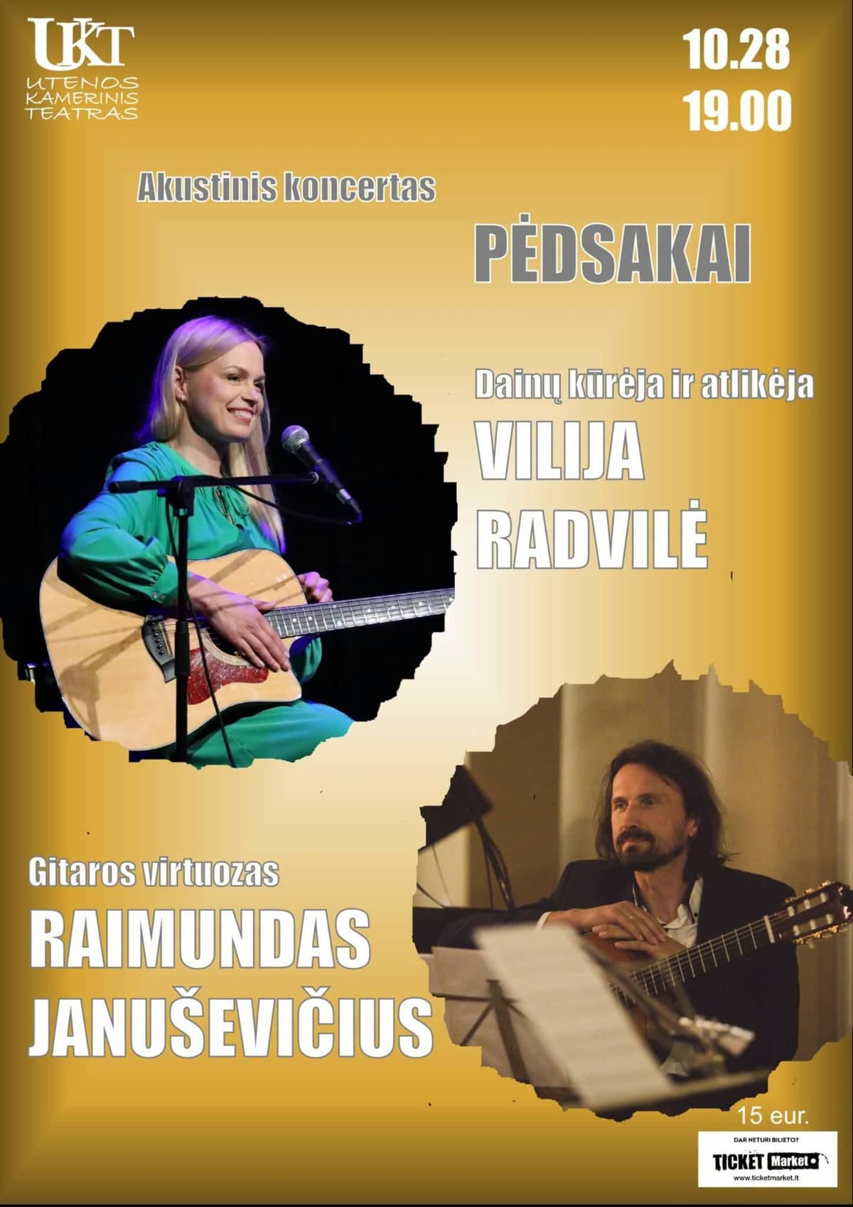Akustinis koncertas "Pėdsakai"