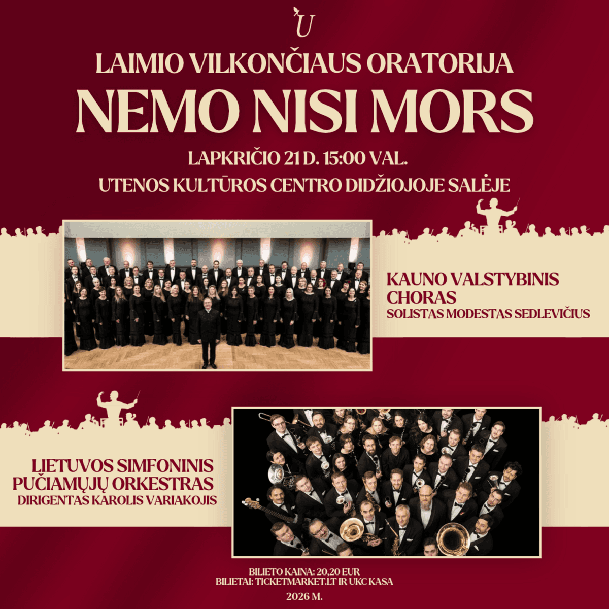 Laimio Vilkončiaus oratorija „Nemo Nisi Mors“
