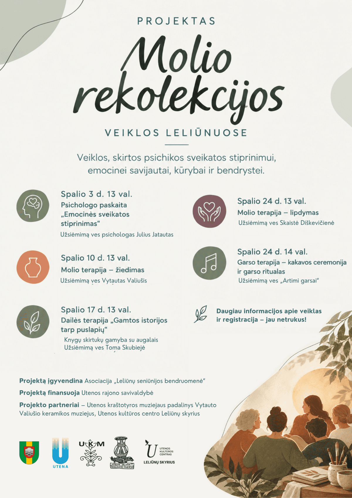 Renginių ciklas „Molio rekolekcijos“