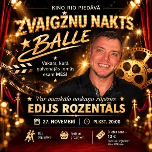 Žvaigždėtos nakties balius „Kino Rio“